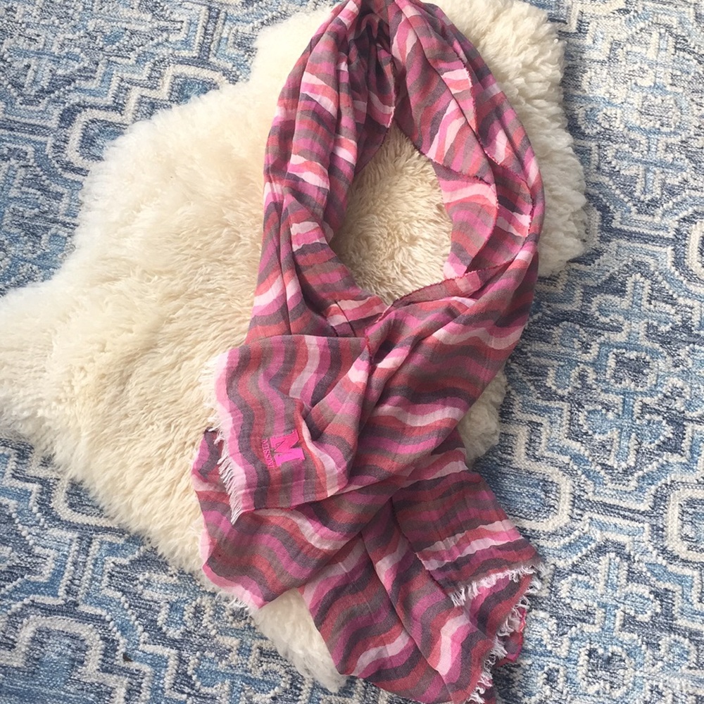 Missoni Pink and PurpleZigzag Wrap